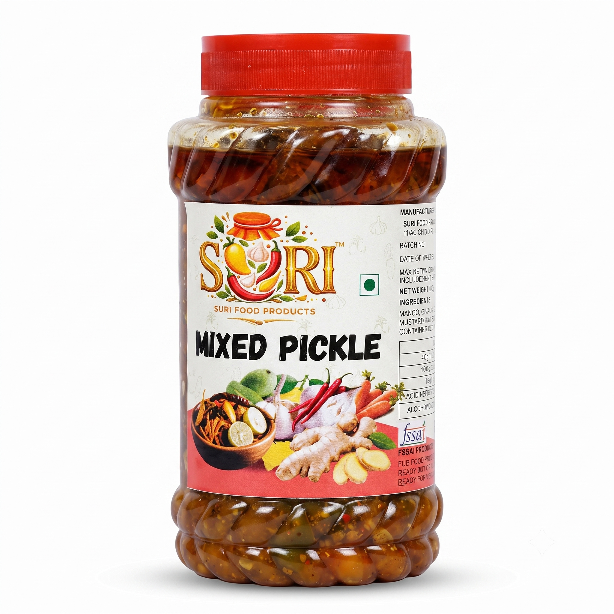 Artisanal Pickle Jar
